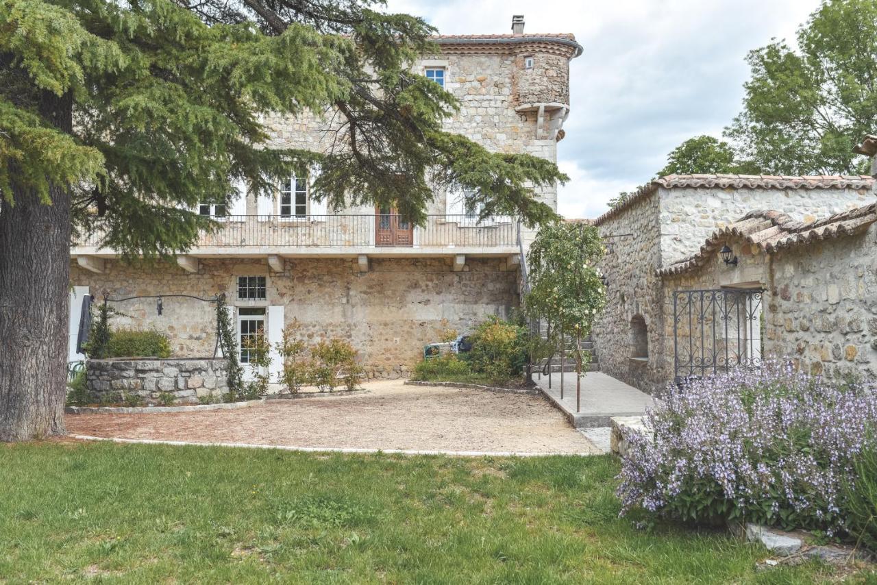 Chateau De Chaussy Ruoms Exteriér fotografie