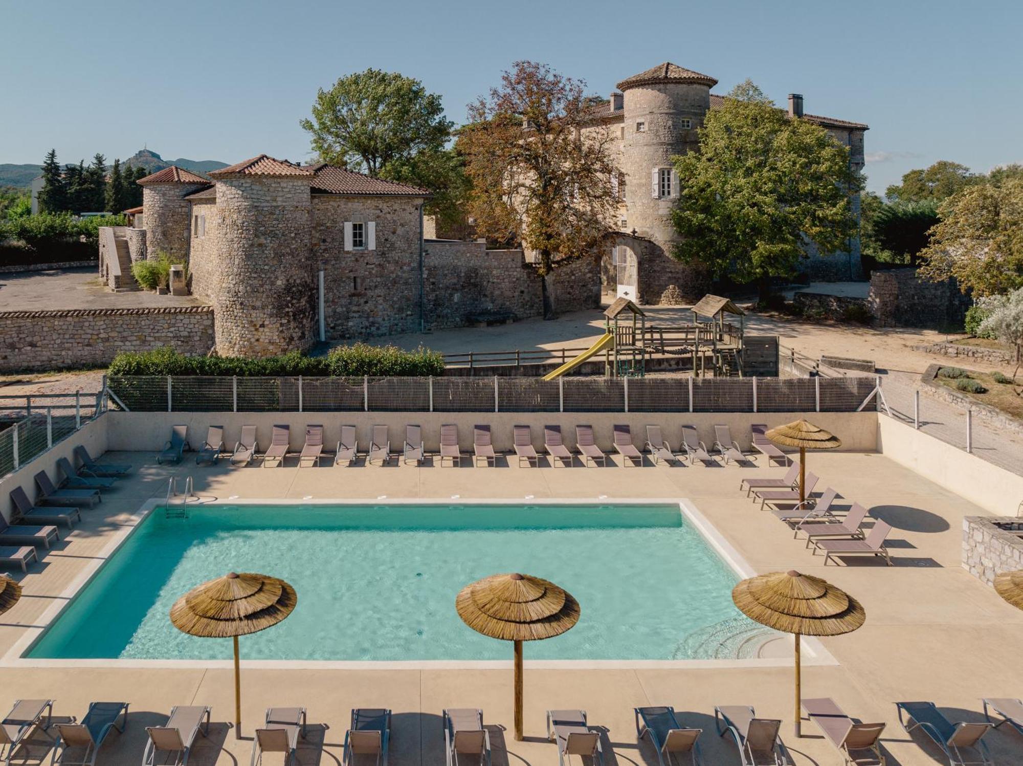 Chateau De Chaussy Ruoms Exteriér fotografie